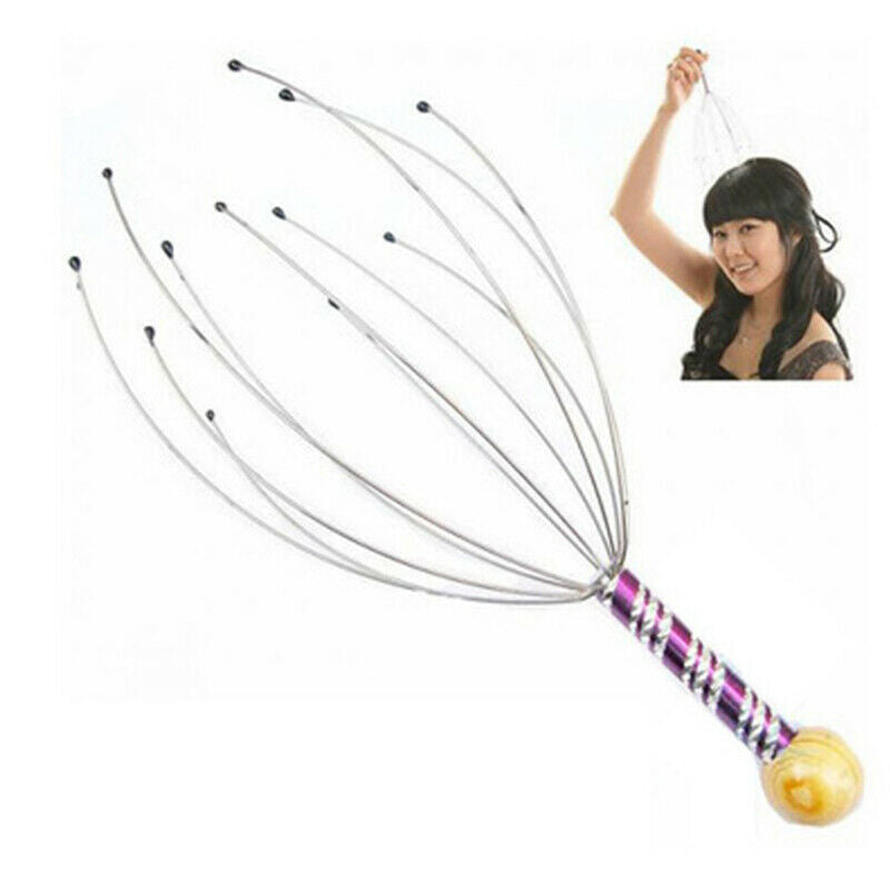 1x Head Scalp Neck Massager Massage Headache Stress Relief Tension RelaxatioFCA