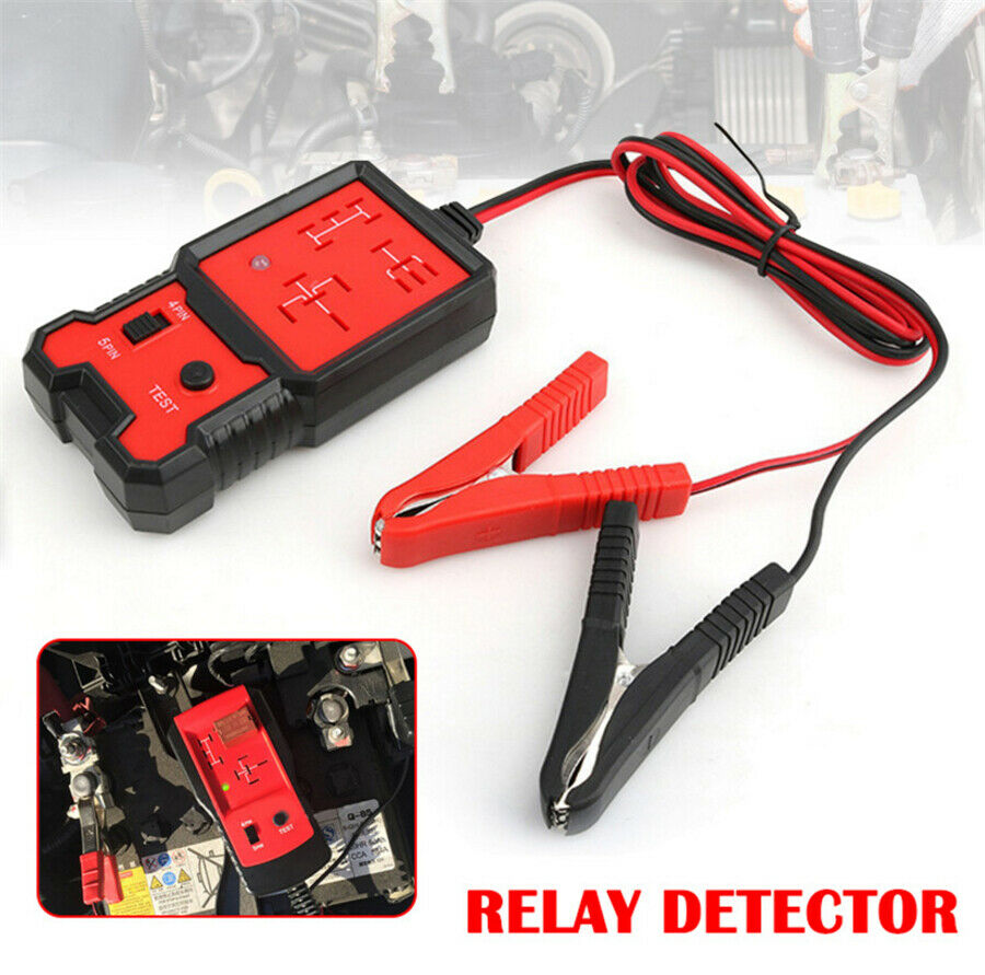 12V Universal Electronic Automotive Relay Tester For Cars Auto Battery Checker