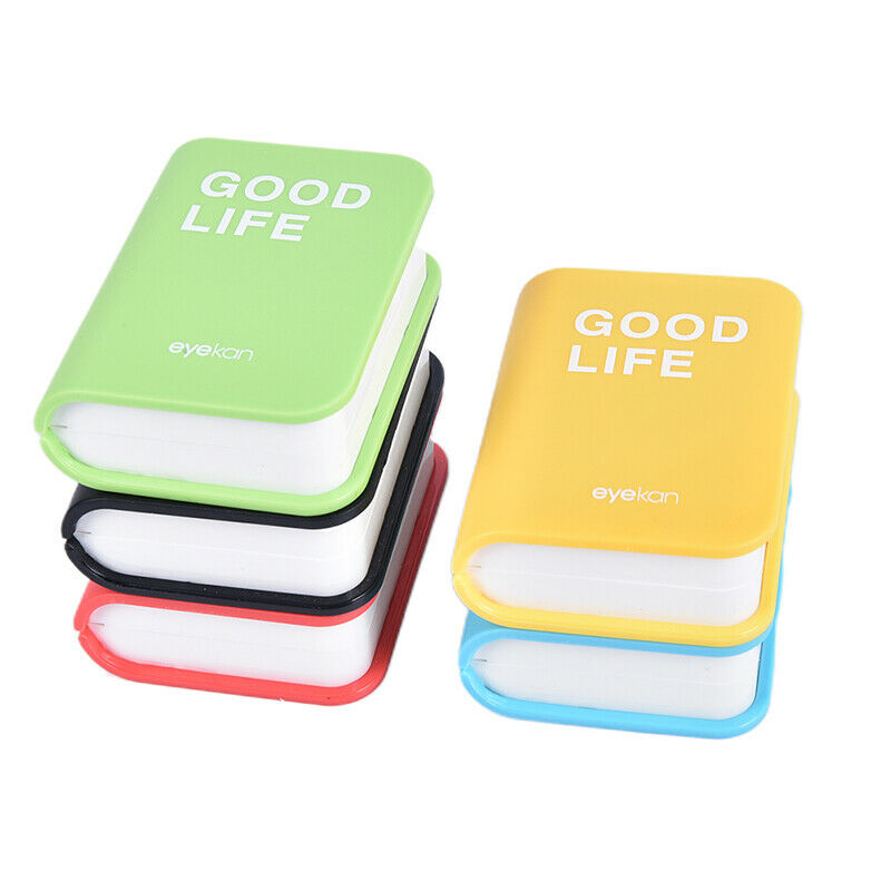 Book Travel Glasses Contact Lenses Box Contact lens Case for Eyes Car NT.l8