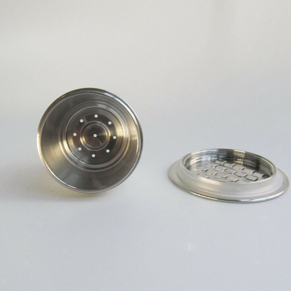 Stainless Steel Espresso Coffee Capsule Pod Cup Filter Converter Leakproof