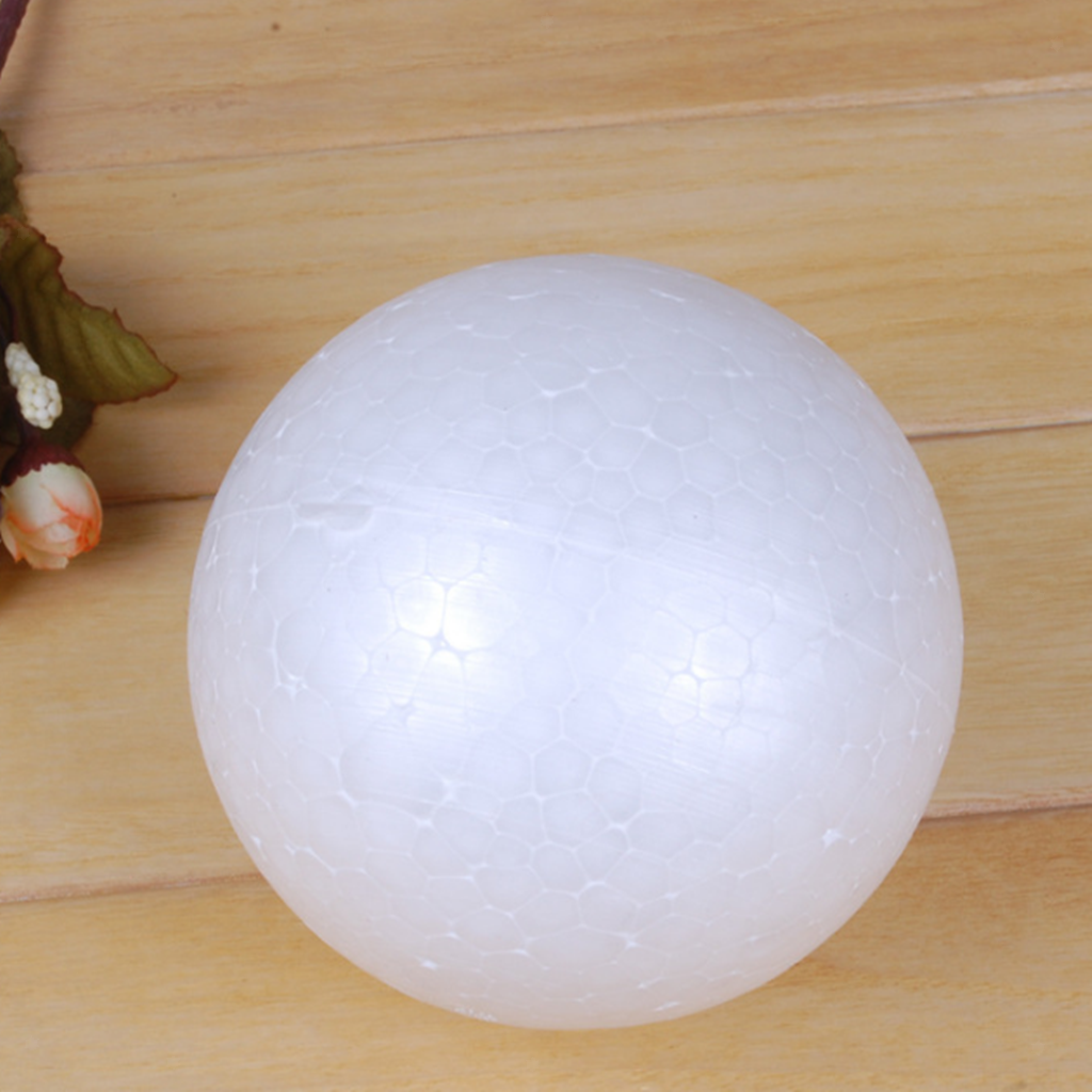 5x Modeling Styrofoam Ball For Christmas Wedding Party Decorations 120mm