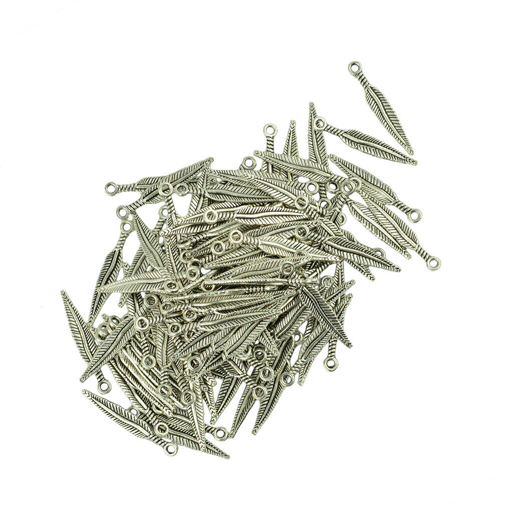 120pcs Dream catcher Charms Feather Pendant for DIY Key Chain Sweater Chain