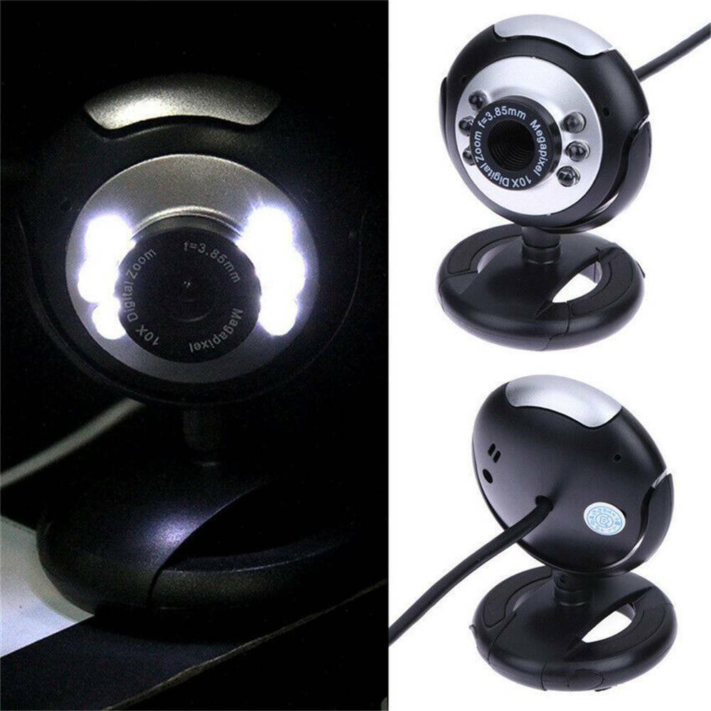18MP USB 2.0/3.0 HD Web Camera Webcam LED + Microphone for Computer PC Laptop