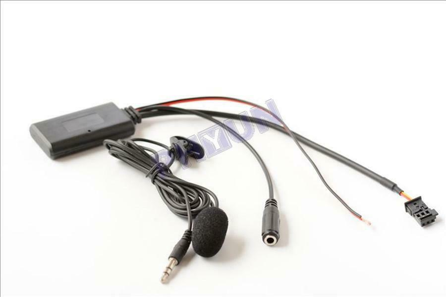 For 2004-2008 Mercedes Benz E/CLS/SLK Radio Bluetooth AUX Cable w/ Microphone