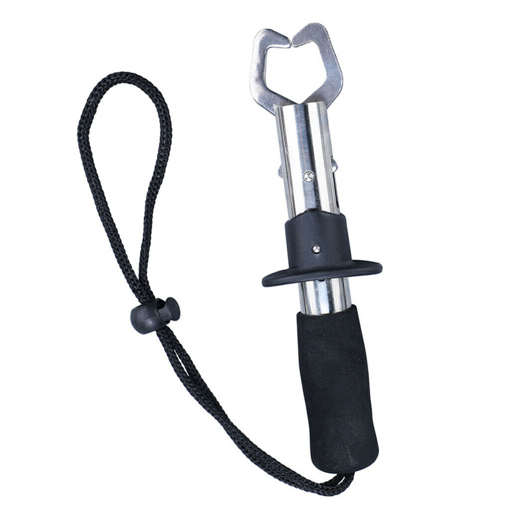 Mini Stainless Steel Fish Lip Gripper Grabber Non-slip Grip Tackle Holder