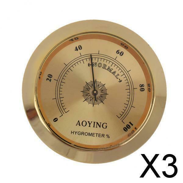 3X Guitar Violin Hygrometer Moisture Meter Humidity Monitor for Acoustic Guitar
