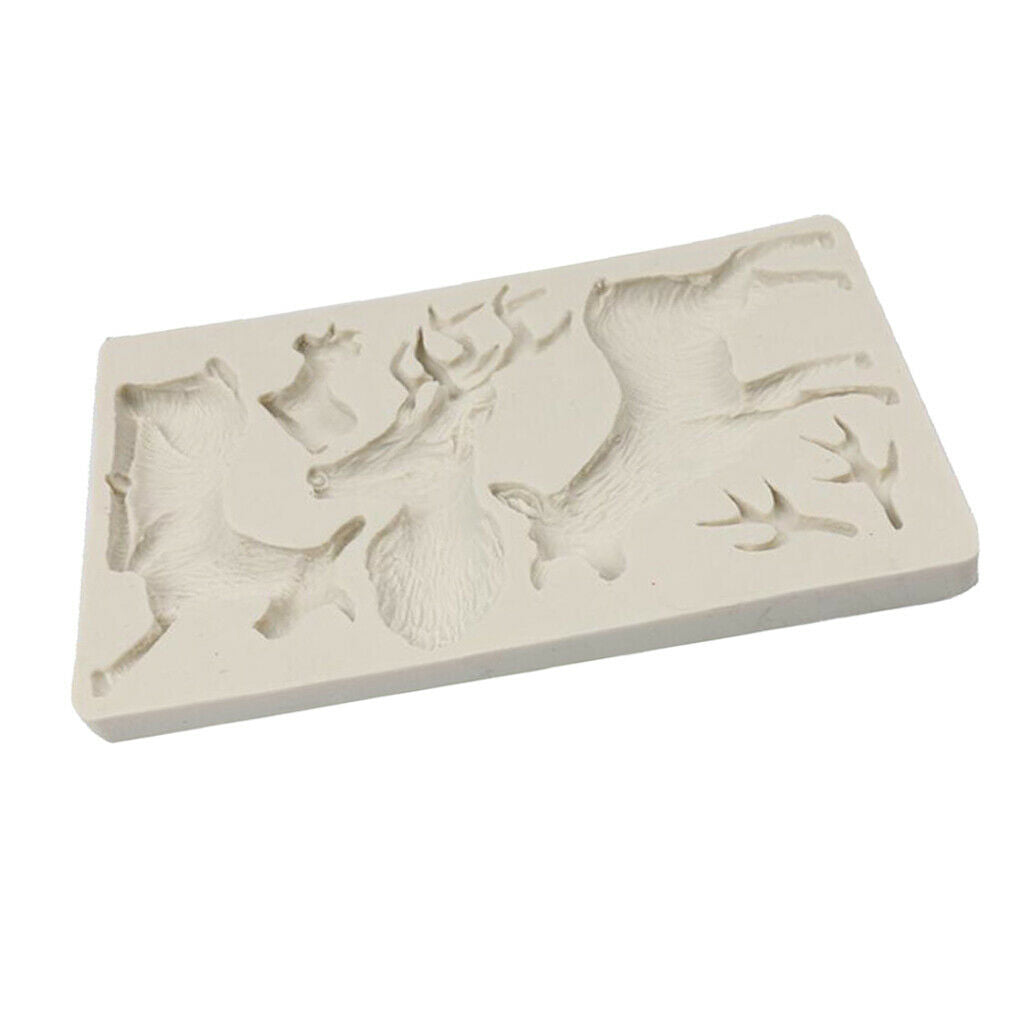 Silicone Goat Mold for Fondant Cake Making Baking Tool