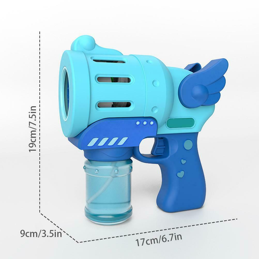 Bubble Blower Machine Automatic Bubble Maker with Colorful Light for Outdoor