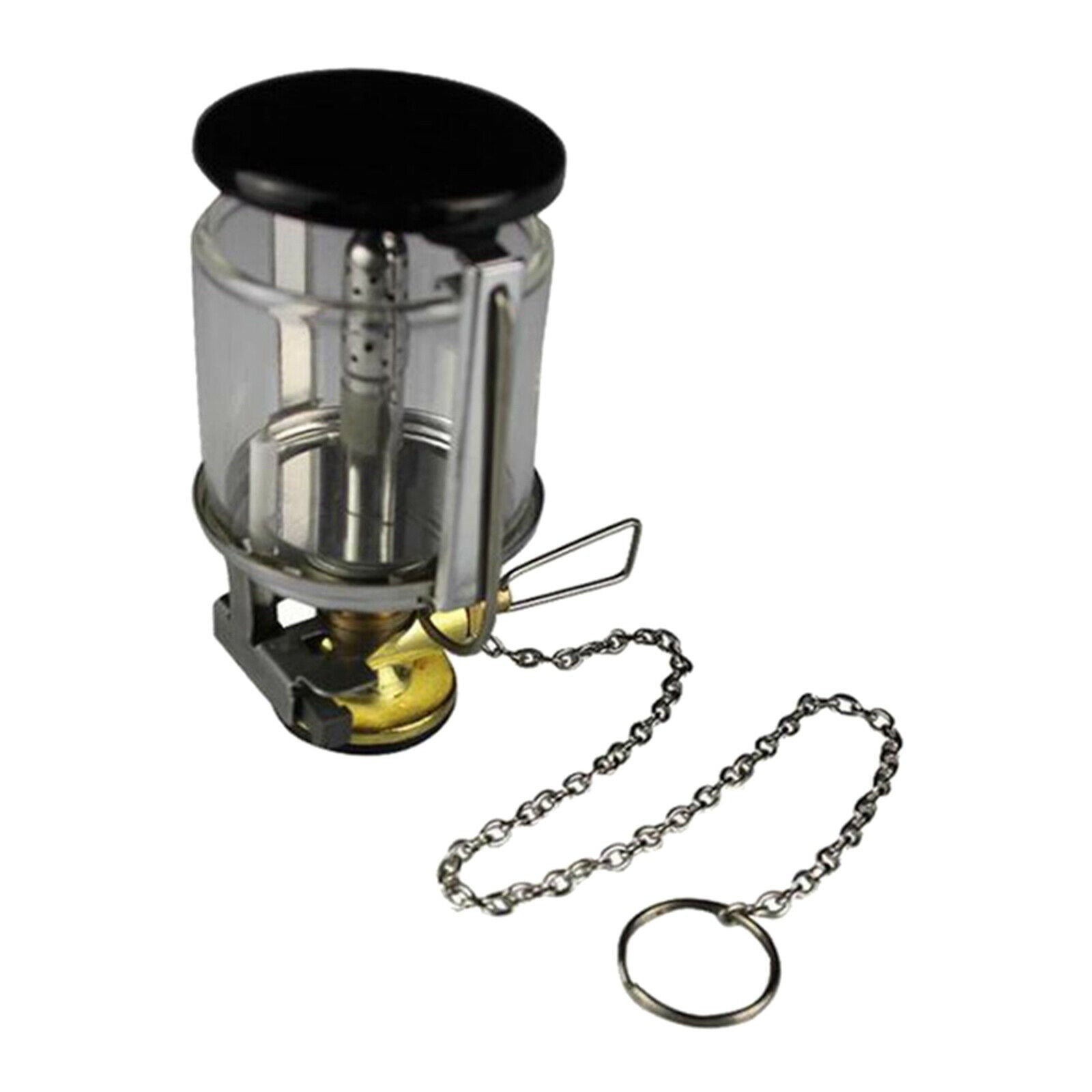 Gas Lantern Compact Fuel Lamp Tent Butane Warm 80LUX Heater Chain Equipment