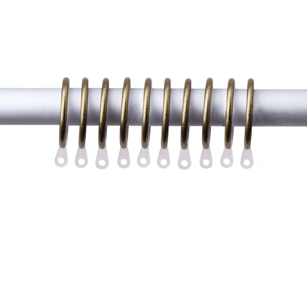 2x10pcs Metal Curtain Drapery Rings   Noise