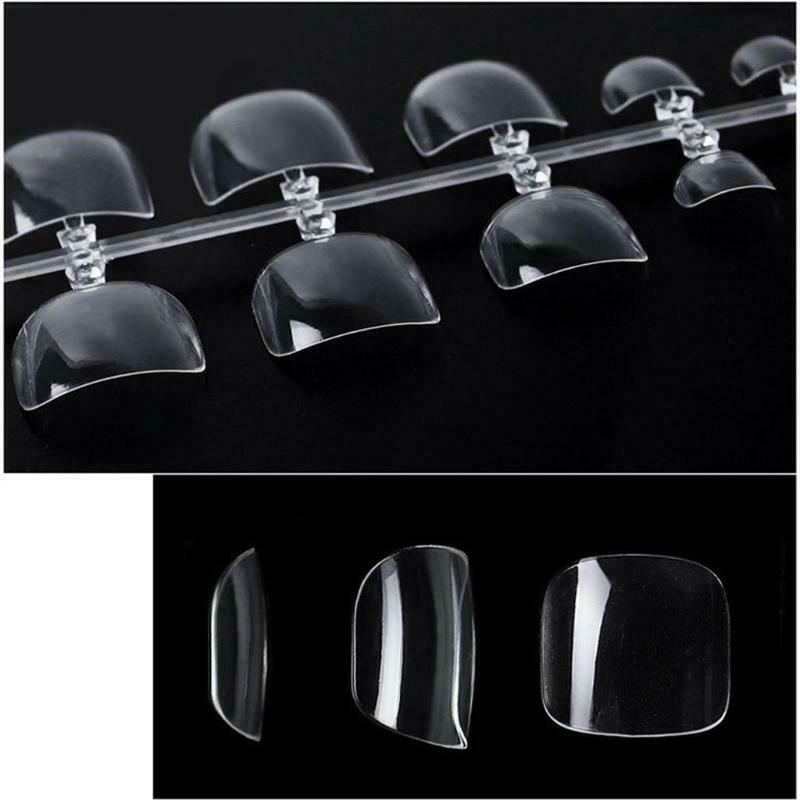 Full Cover Toe Art Nails for Women Sizes for Nail Salon and Foot Decoration