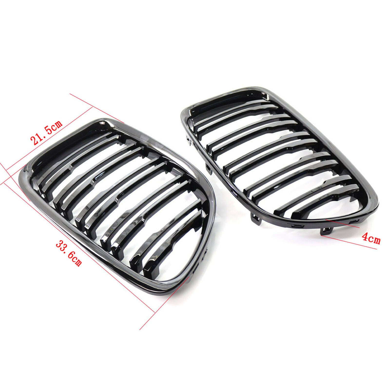 2pcs Car Front Grille Fits for BMW X1 E84 11-16 51112993305 Car Replacement