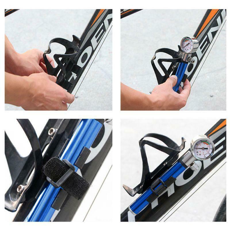 High Pressure MTB Bike Compact Suspension Fork & Rear Shock Pump 210 psi