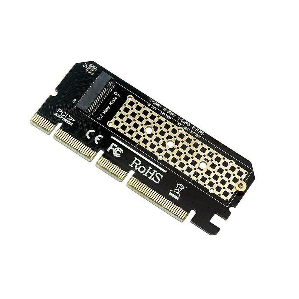 M.2 NVME PCIE to M2 Adapter NVME SSD M2 PCIE X16 Expansion Card Computer Adapter