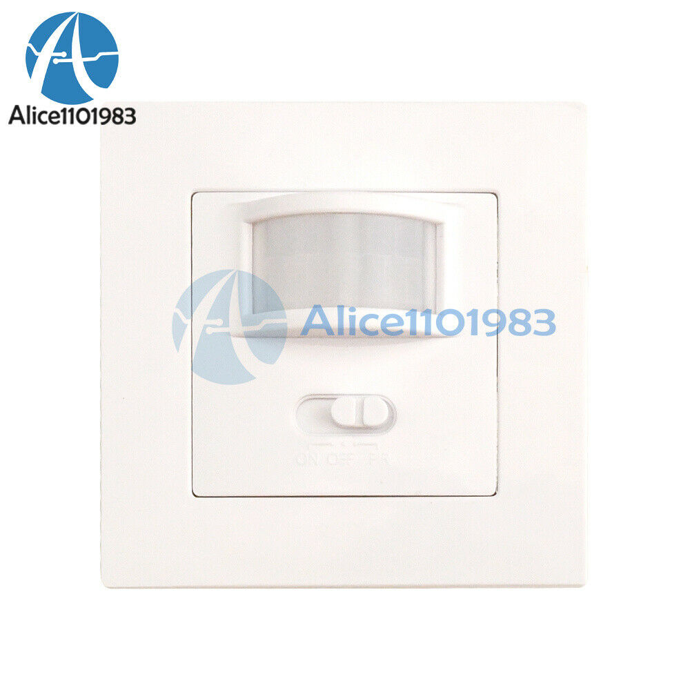 Human Body Infrared Sensor Module Switch AC110-240V 86 Panel Type 2-Wire