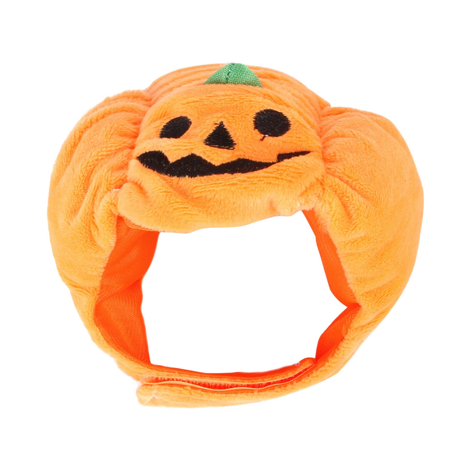 Dog Cat Pet Cute Halloween Pumpkin Hat Puppy Clothes Party Dress Up Supplies