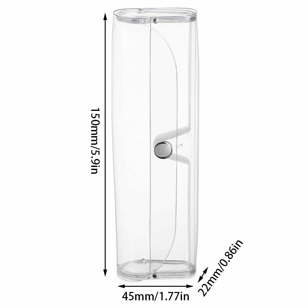 Women Portable Waterproof Plastic Eyeglasses Case Glasses Holder Glasses Box