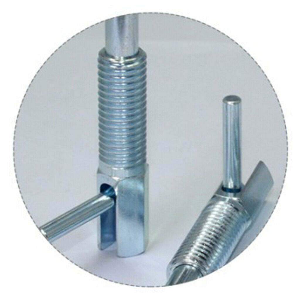 Steel Indexing Plungers Lever Type Coarse Thread M16 Galvanized Steel