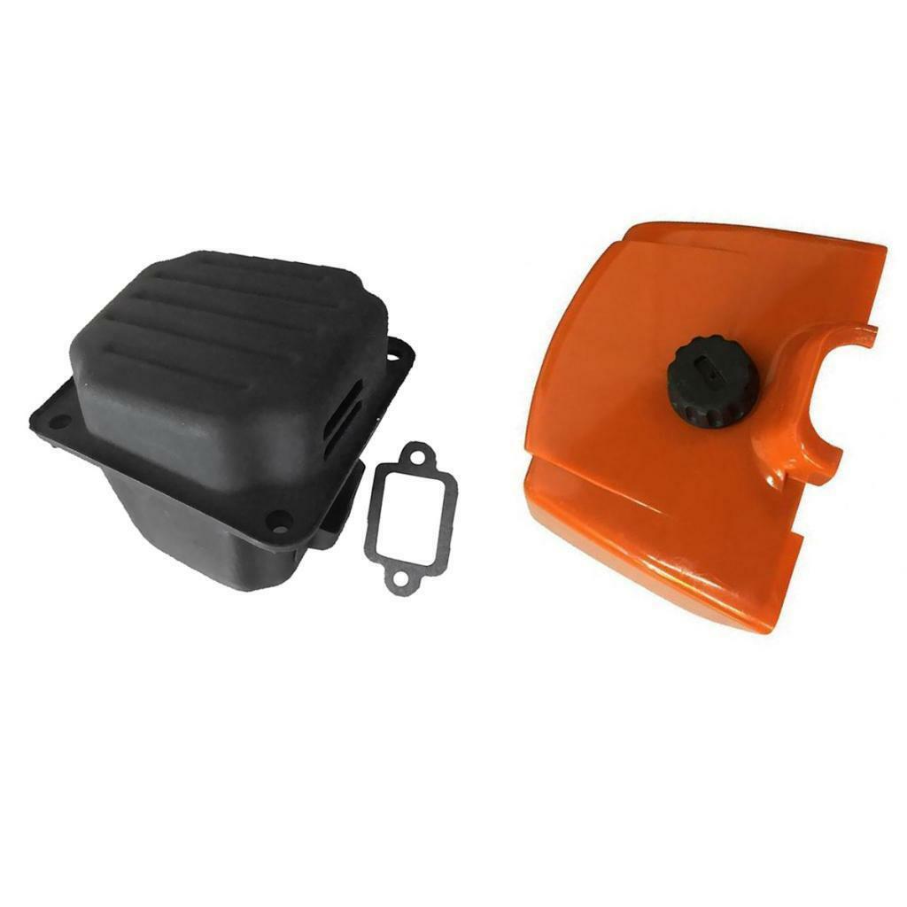 Muffler Exhaust Air Filter Cover for STIHL 038 MS380 MS381  Chainsaw