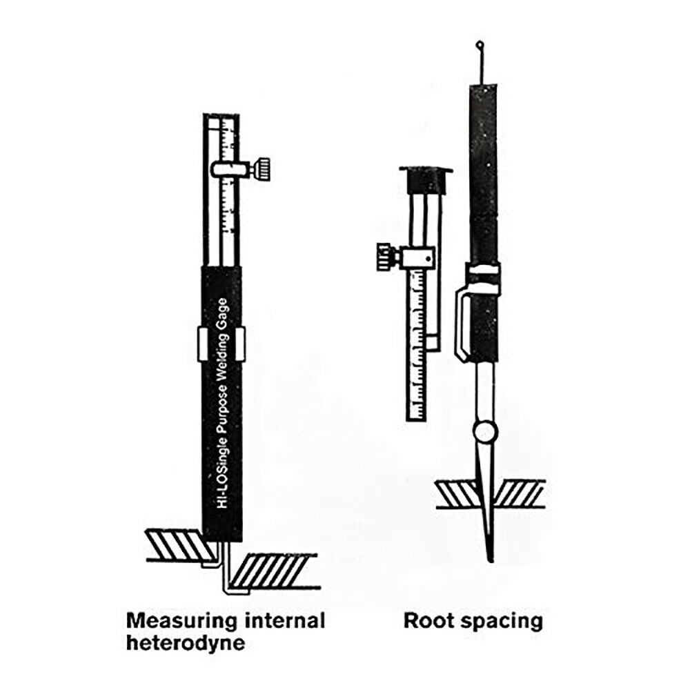 Weldseam Gauge Welding Internal Measuring Instrument Welding Inspection Ruler