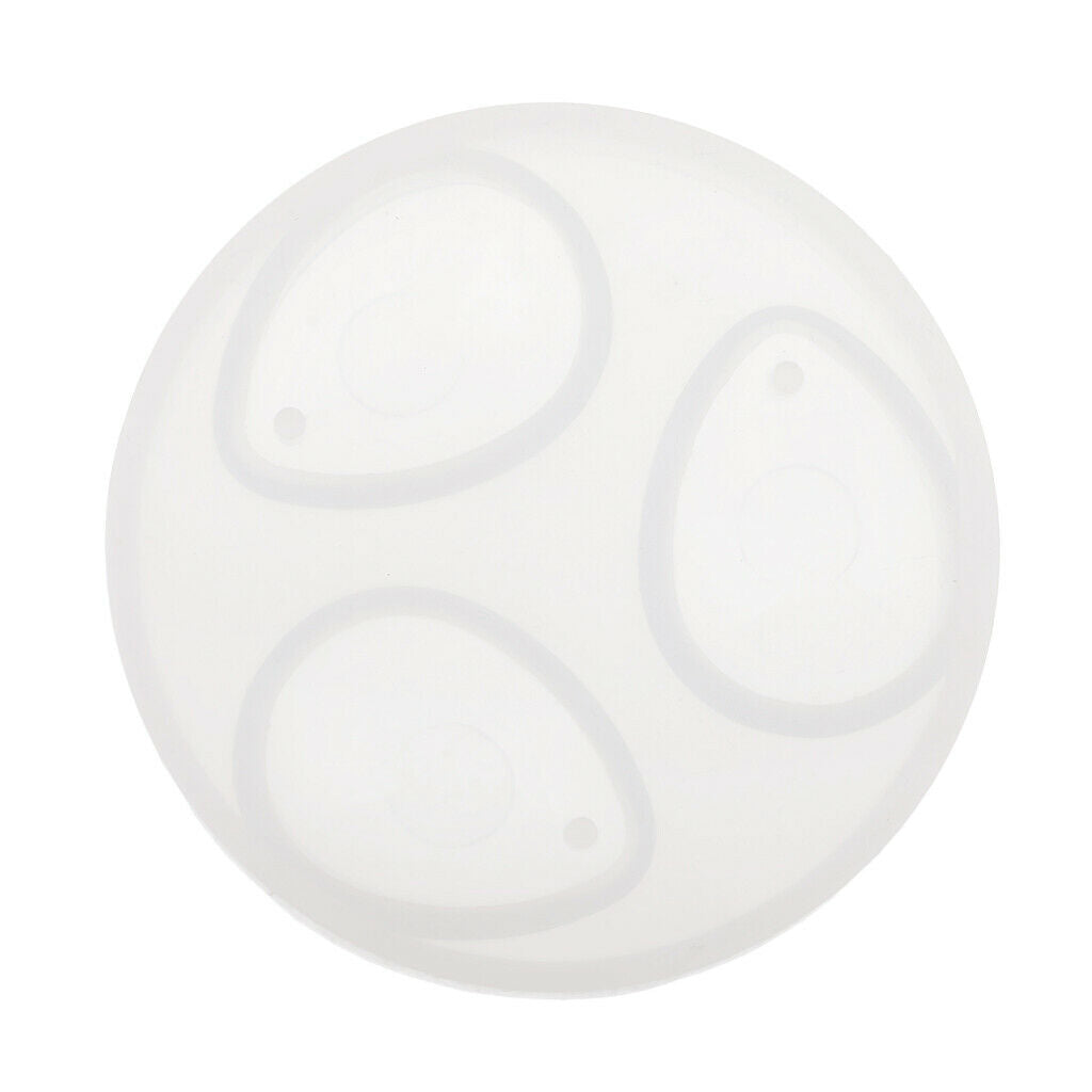 Silicone Diy Water Drop Domed Cabochon Pendant Shape Ornament Shape With