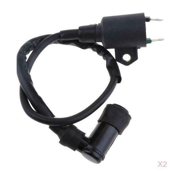 2xBlack Ignition Coil Replacement for    650 750 KFX700 80