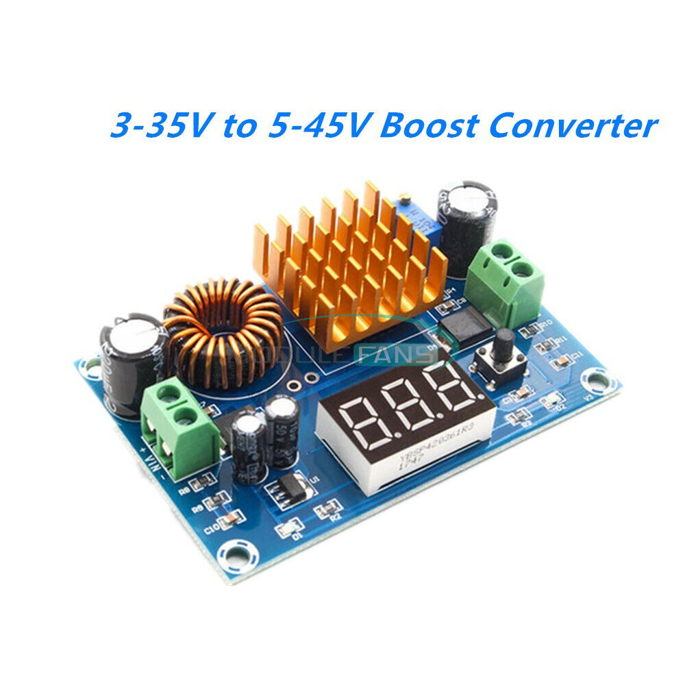 DC-DC 3-35V to 5-45V Display Step Up Converter Boost Power Supply Board