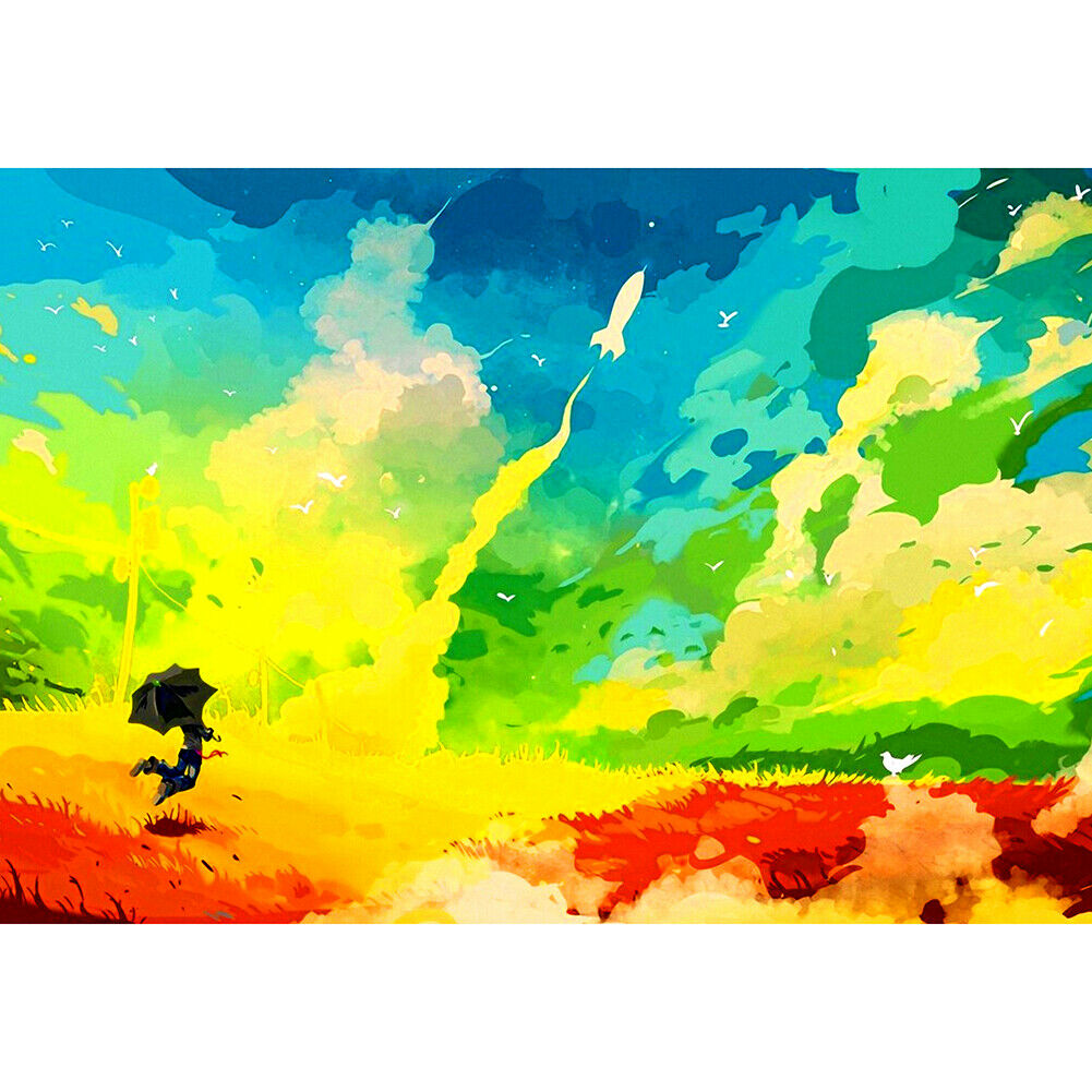 1000pcs DIY Flying Boy Picture Puzzle Educational Learning Assembling Toys @