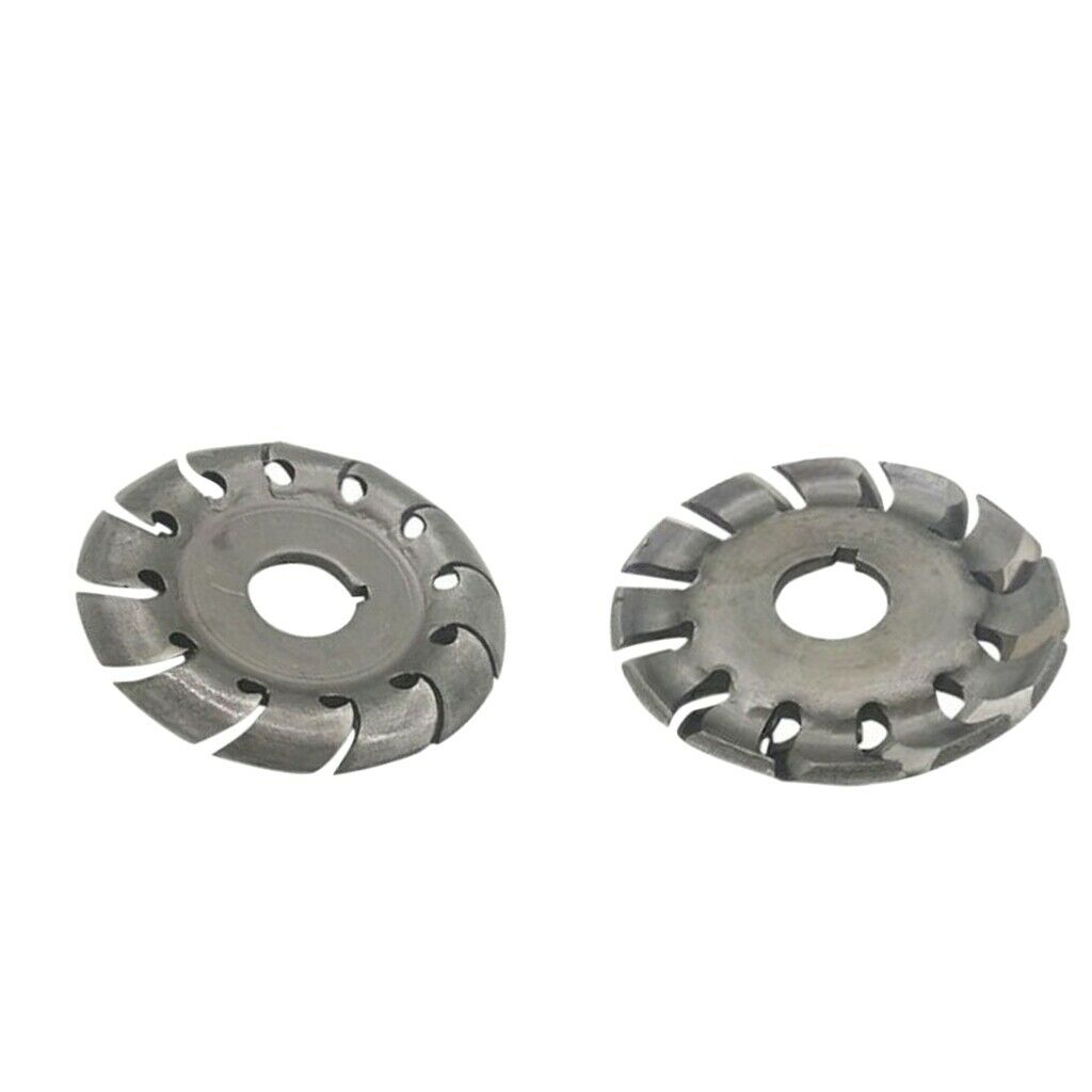 2x65mm Angle Grinder Wood Carving Disc Shaping Grinder Disc Woodworking Tool