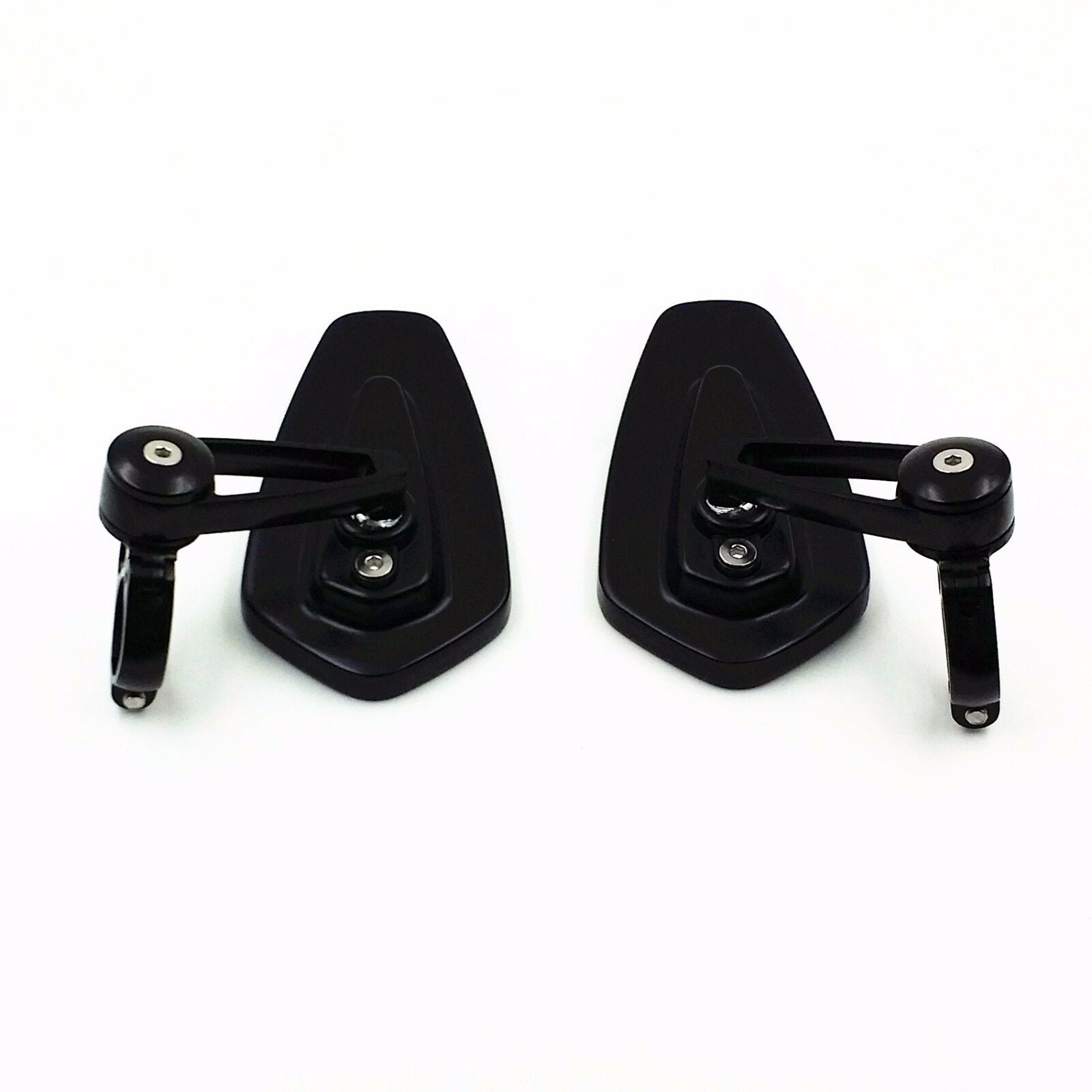 Street Motorcycle 7/8" 22mm Bar End Rearview Mirror Cafe Racer Bobber Cruiser KL