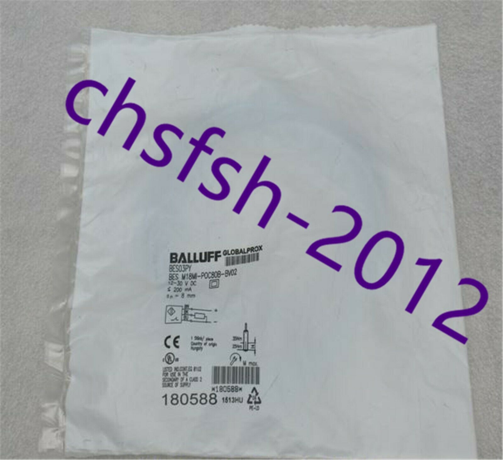 1 pcs New IN Box BALLUFF BES M18MI-POC80B-BV02 sensor