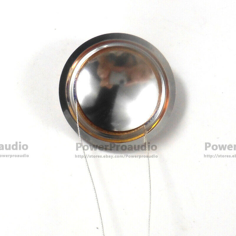 2pcs 20.4 mm Mylar Dome diaphragm Loudspeaker Tweeters voice coil 4 ohm same way