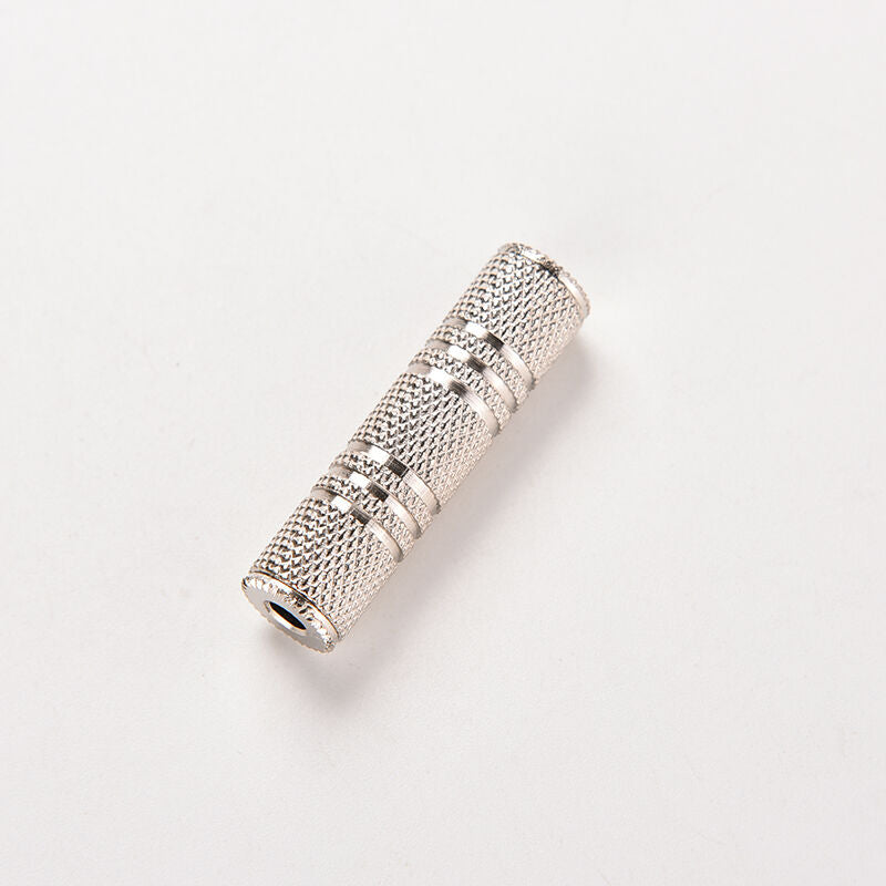 3.5mm Female to Female F/F Stereo Audio Adapter Headphone Jack Connector BDAU