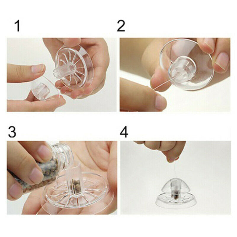 Useful Snail Trap Catcher Aquarium Fish Plant Tank Plastic Clear Pest Cat.l8