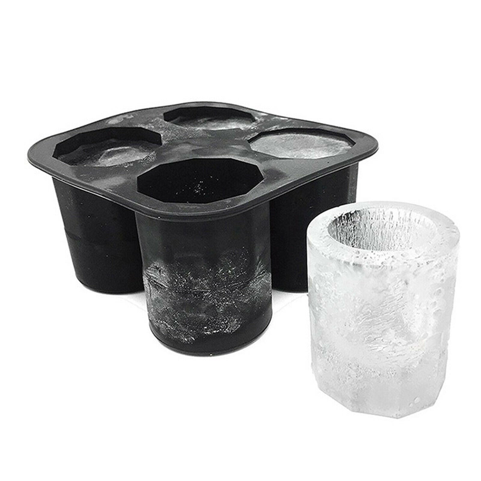 Ice Shot Glass Mold Ice Shot Glass Tray for Commercial Bars or Home Use