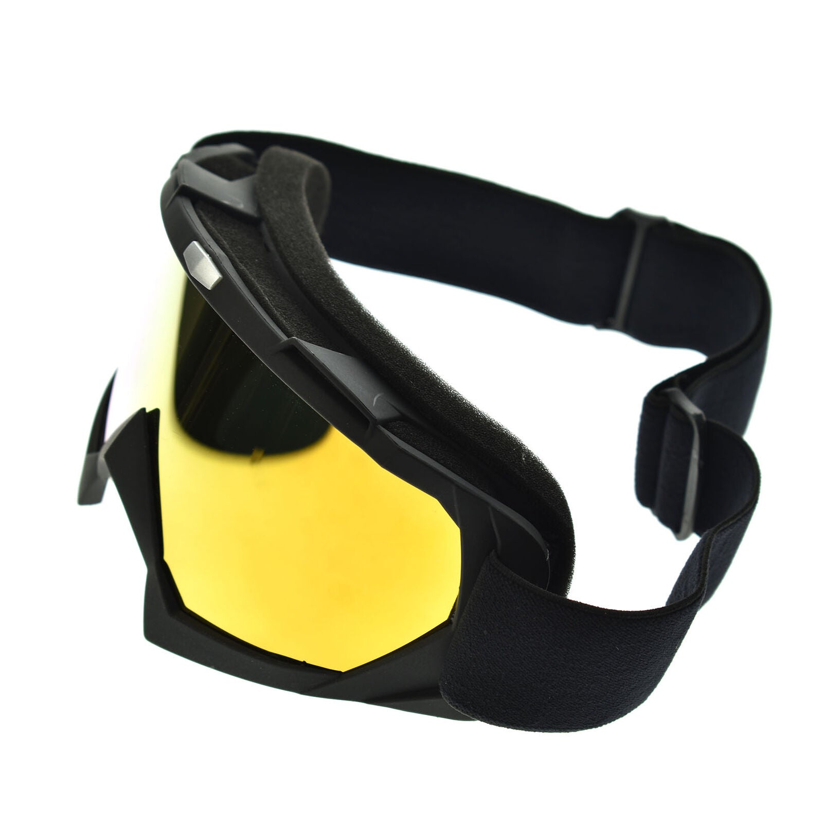 Motorcycle Goggles Riding Motocross Snowmobile Dirt Bike Off Road ATV Red Lens