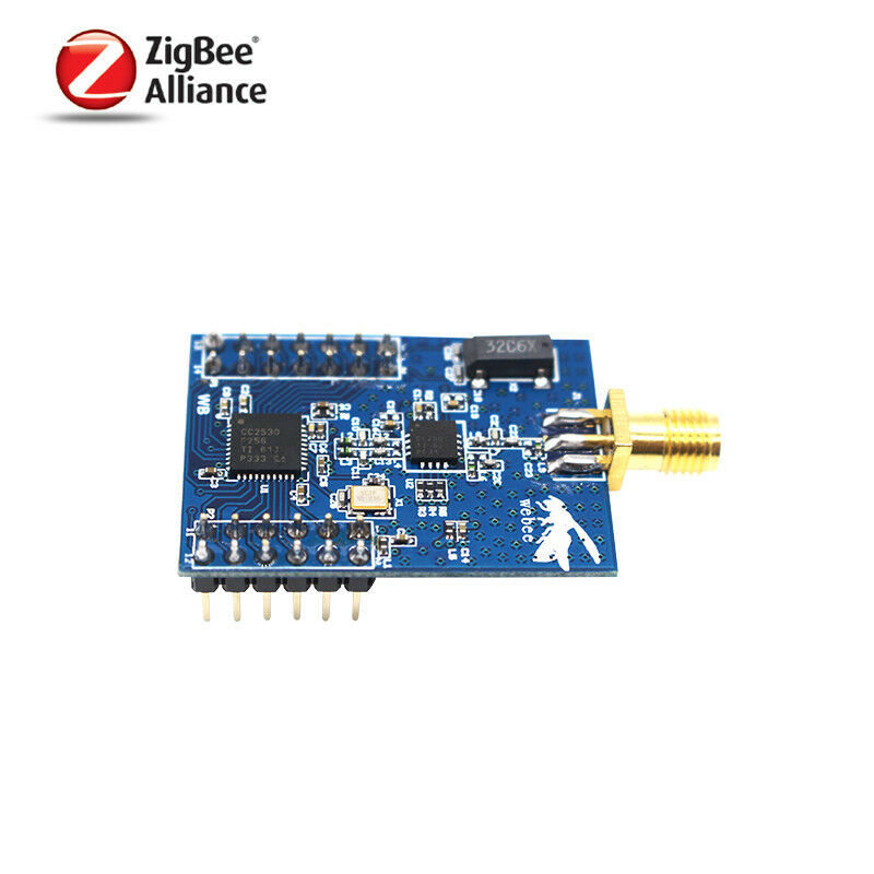 ZigBee PA Module CC2530 + CC2591 ZigBee to TTL Uart Wireless 1000m with Antena