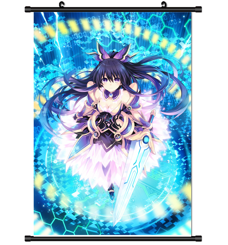 4066 Anime Date a Live Yatogami Tohka wall Poster Scroll
