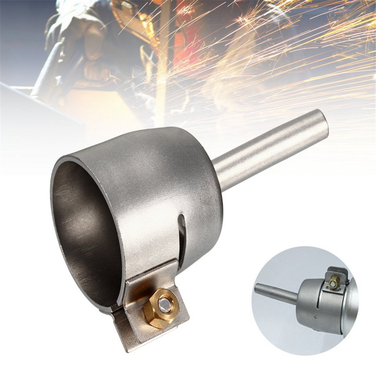 Acorn Pencil Tip Floor Soldering Welding Nozzle For Leister Vinyl Welder