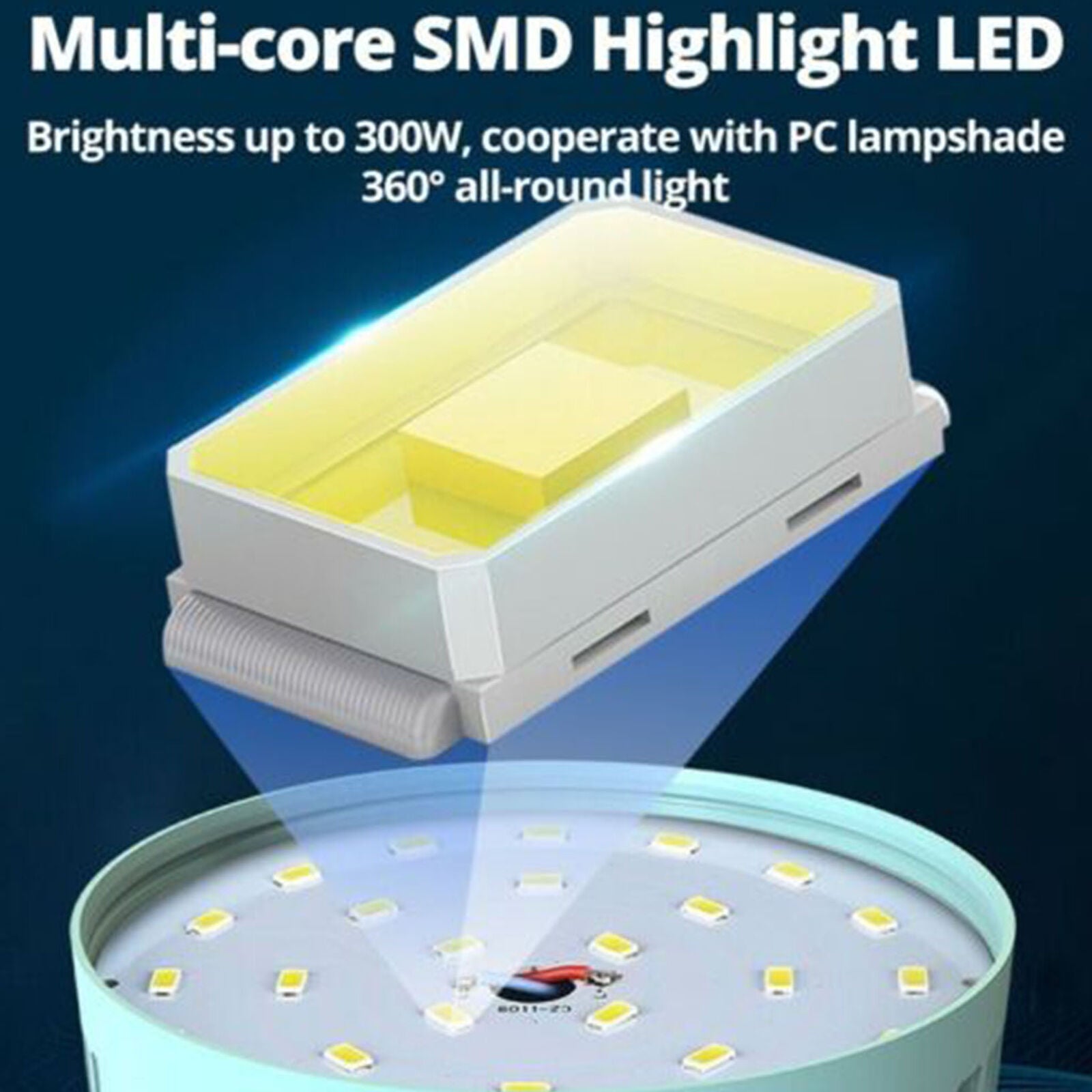280W Solar LED Camping Light Tent Lamp USB Rechargeable Bulb Lantern Flashlight