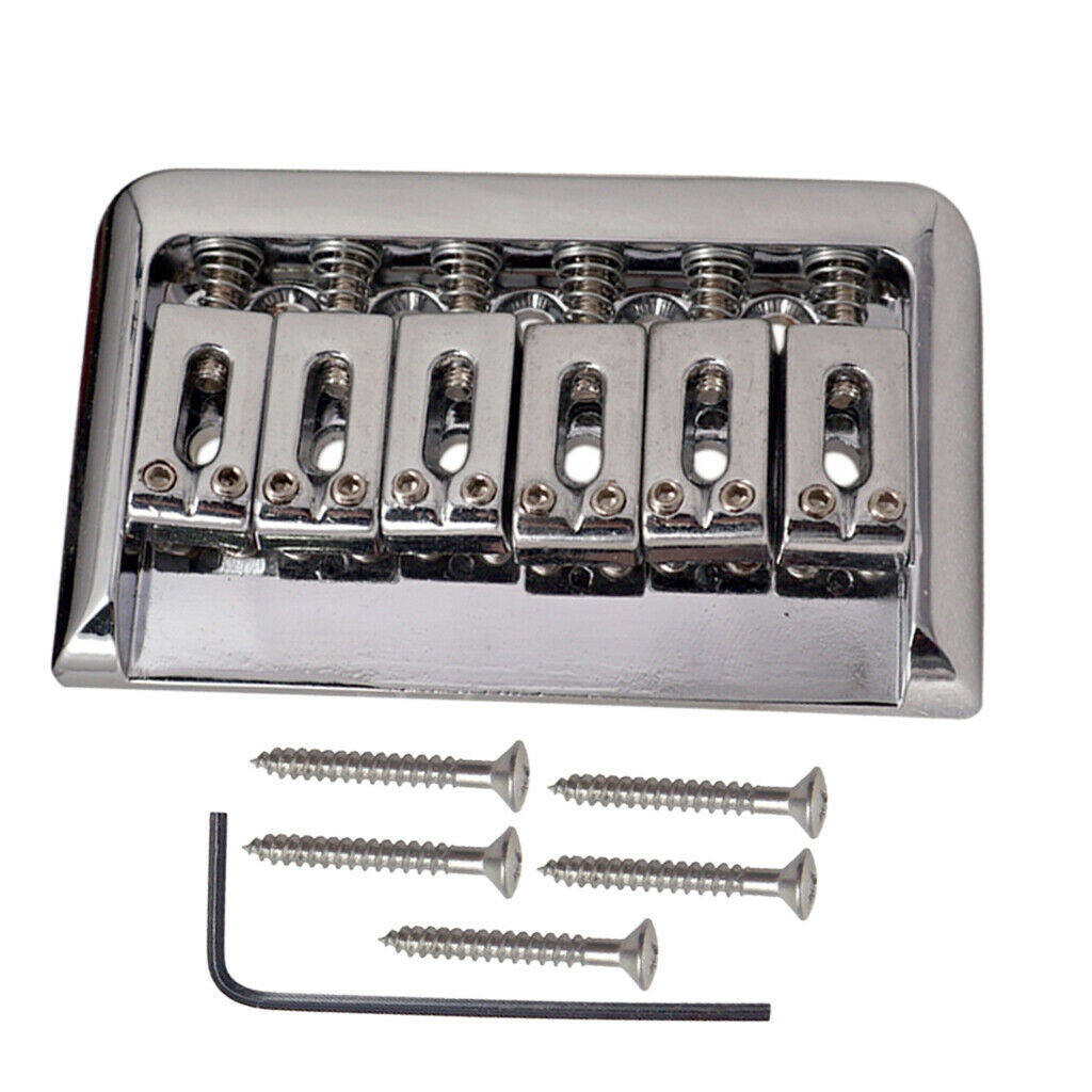 76.5mm Hardness Saddle Fixed Bridge with Key for Guitar