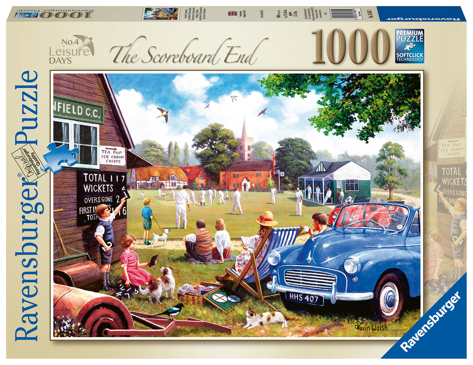 16485 Ravensburger Leisure Days No 4 The Scoreboard End Jigsaw Puzzle 1000pc