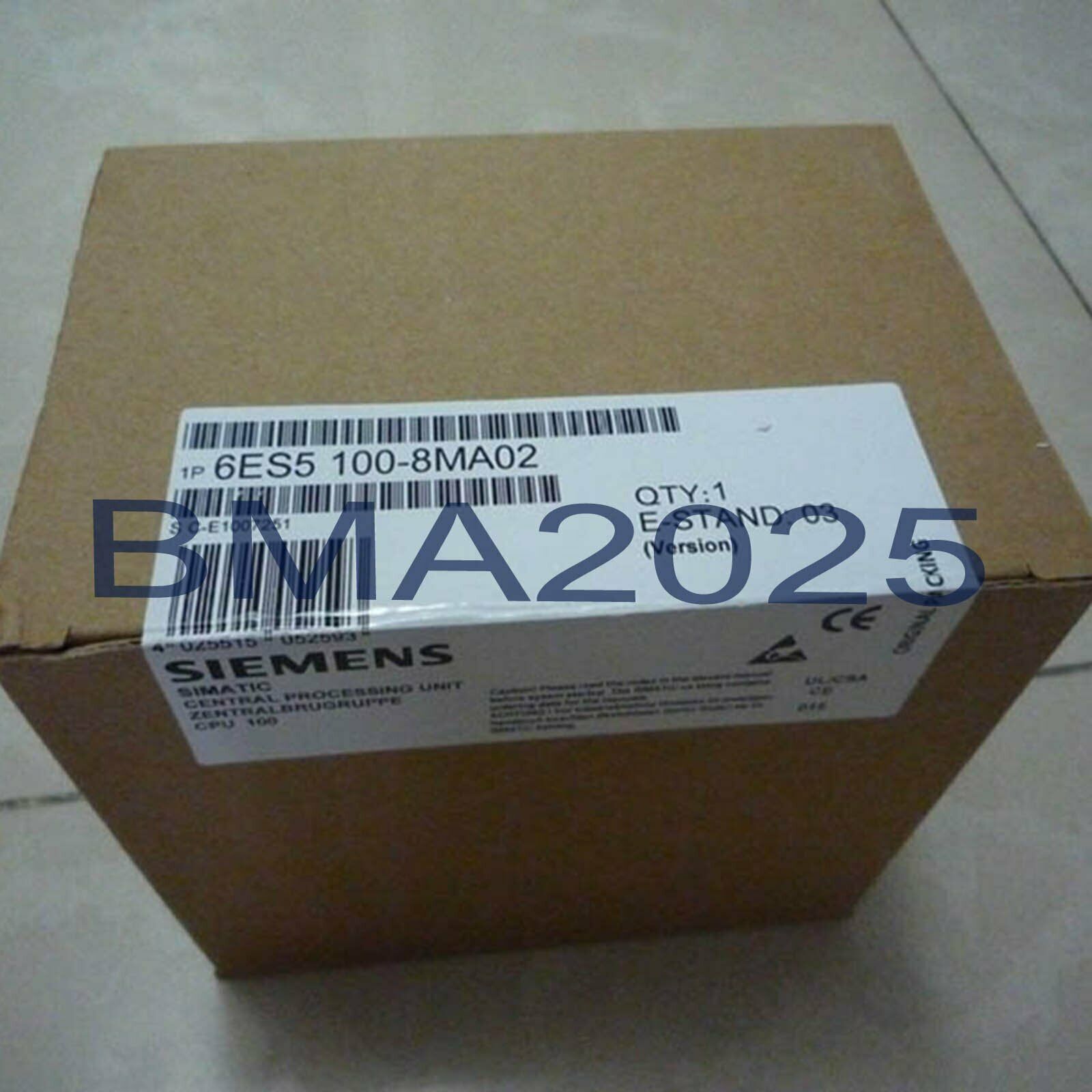 1PC New 6ES5100-8MA02 6ES5 100-8MA02 1year warranty DHL free ship SM9T