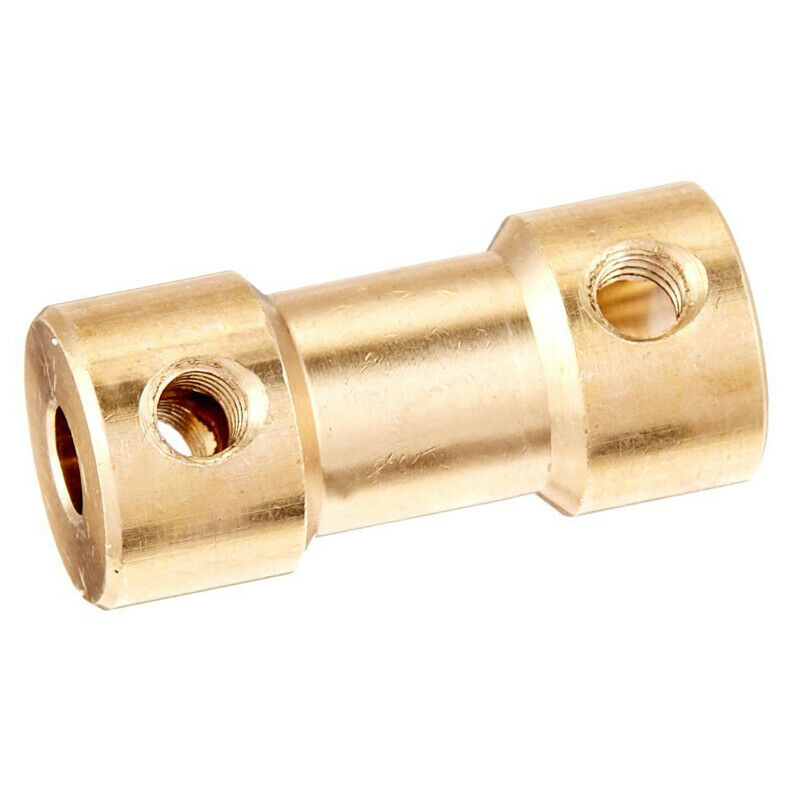 RC Airplane 3mm to 5mm Brass Motor Coupling Shaft Coupler Connector L8E1E1