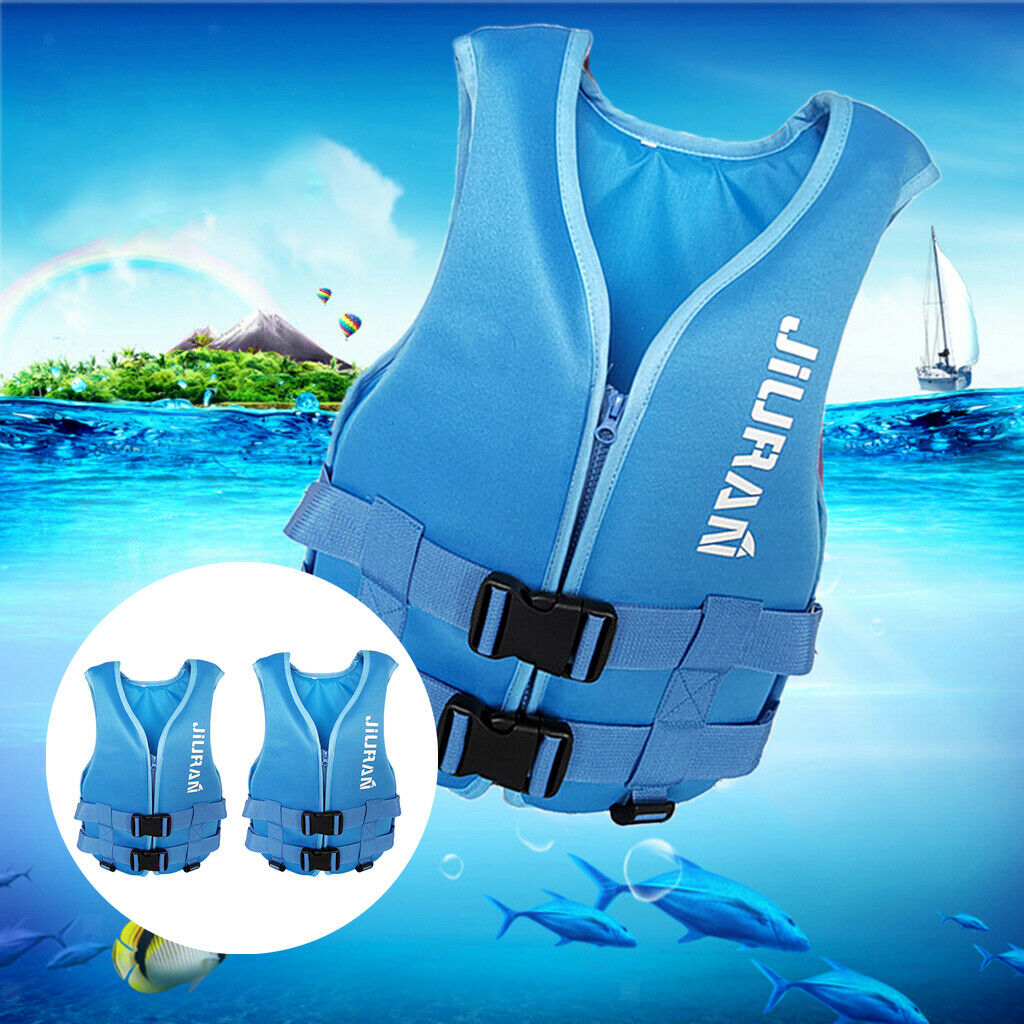 2 Pieces Sailing Life Jacket Boating Life Vest Buoy Lifejacket Clothes