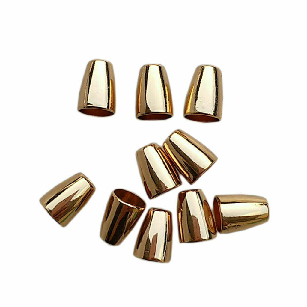 10pcs Conical Bell Zinc Alloy Rope Rope Locks Fastener
