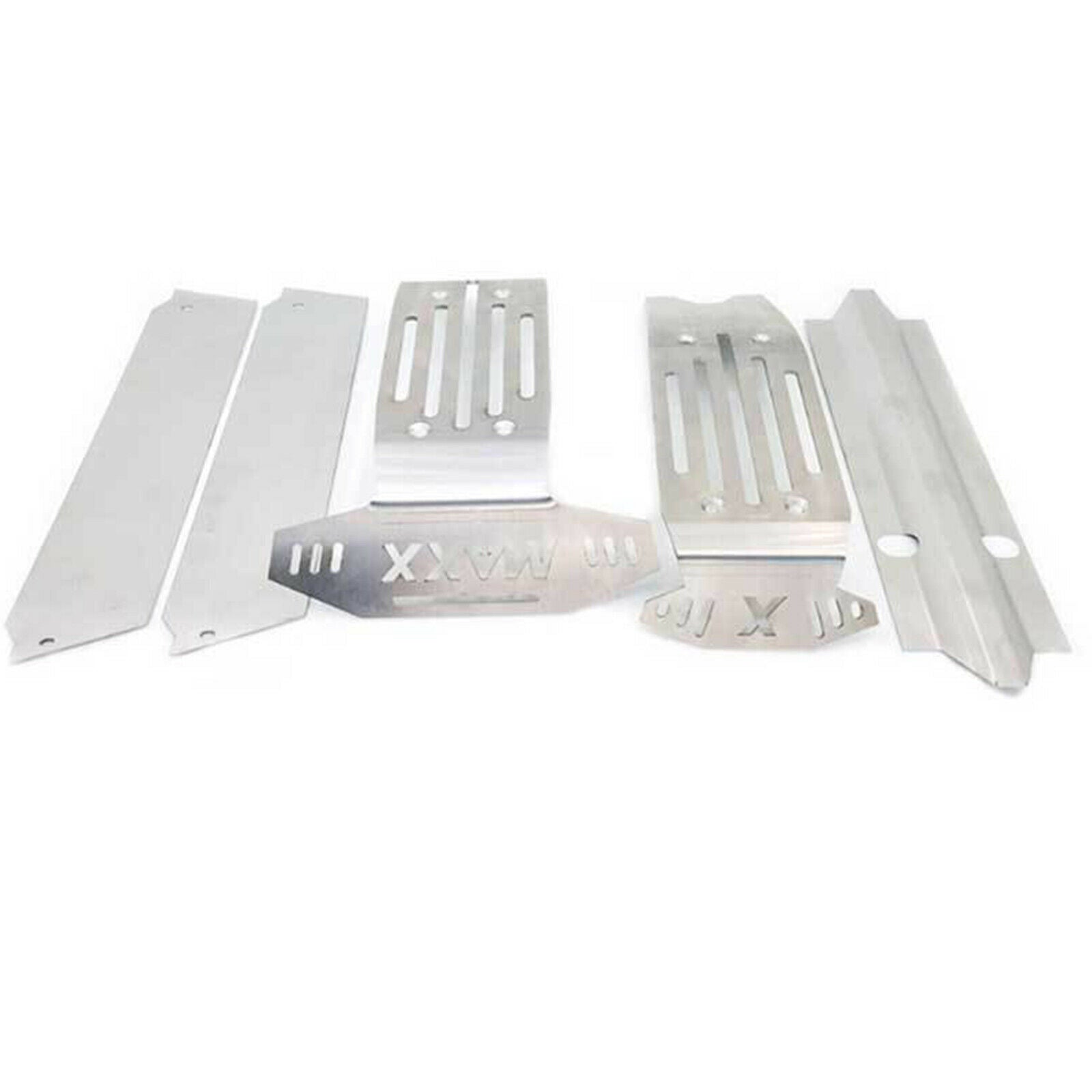 For Traxxas X-Maxx XMAXX Chassis Armor Complete Skid Plate Stainless Steel Parts