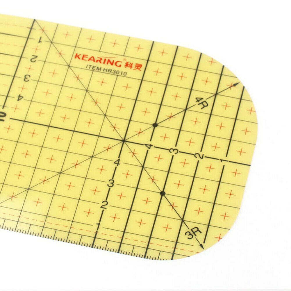 30cm Hot Ironing Measuring Ruler Patchwork Sewing Tools for Clothing Making @