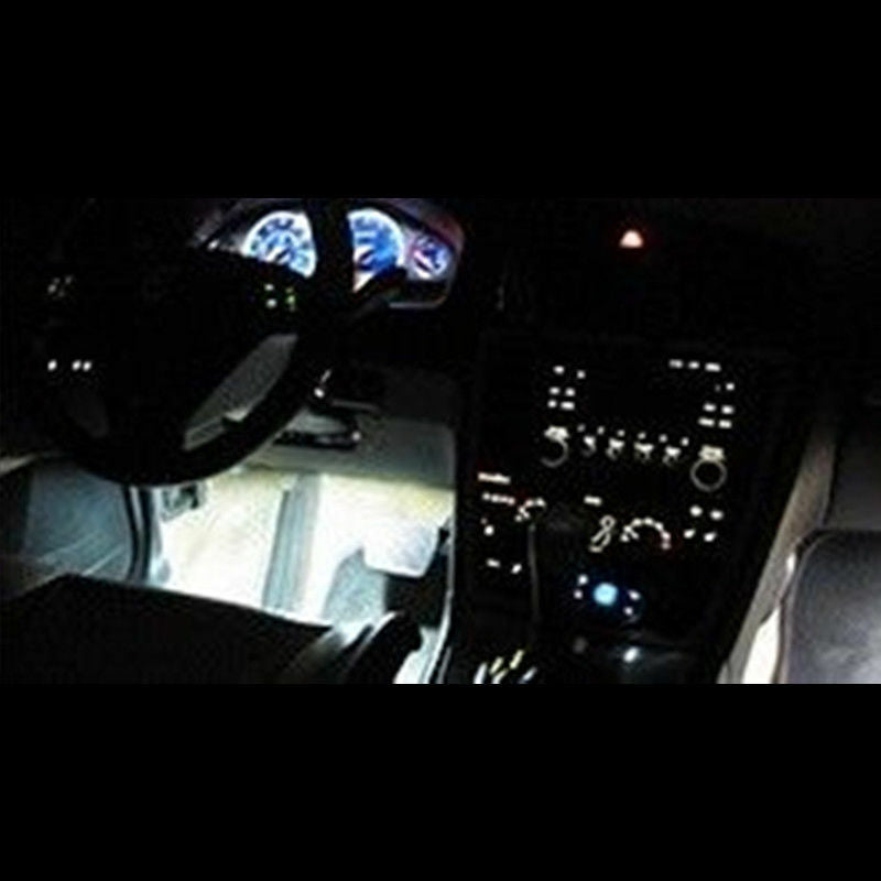 2x White 3 SMD LED Light Strip Bar Waterproof Car Dash Stereo Trunk Tail Brake