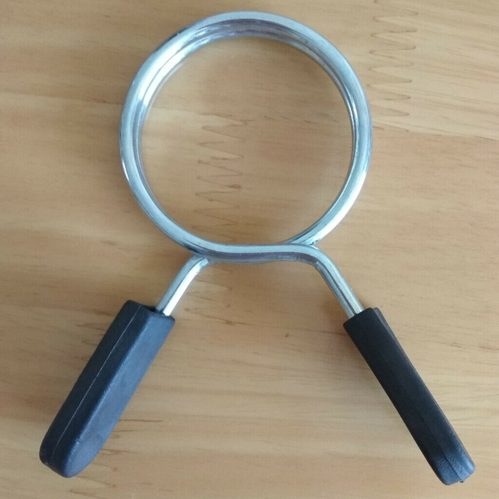 2x Barbell Spring Clip 5cm Dumbbell Bar Collar 2'' Gym Bars Locking Nuts